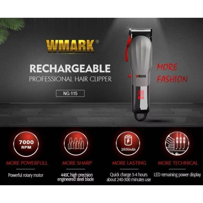 ปัตตาเลี่ยนไร้สายWMARK NG-115