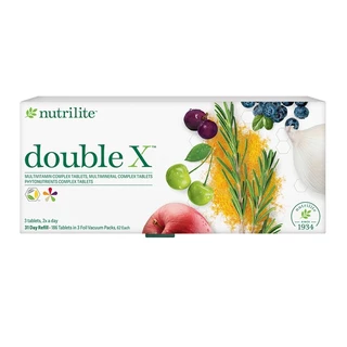 📌🇲🇾Nutrilite DOUBLE X ดับเบิ้ล เอ็ก (แบบตลับ และ รีฟิว) แท้ช็อปมาเลเซีย