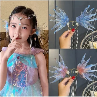 สร้อยประดับโซ่คล้องผม คล้องหู ตกแต่งสวยๆสไตล์เจ้าหญิง ใส่ได้ทั้งเด็กและผู้ใหญ่ พร้อมส่ง