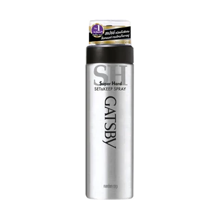 GATSBY Set & Keep Spray Super Hard สเปรย์จัดแต่งทรงผม 45g