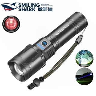 Smilingshark SD7139 ไฟฉาย led M80 10000lm 26650 Type-C ชาร์จ…