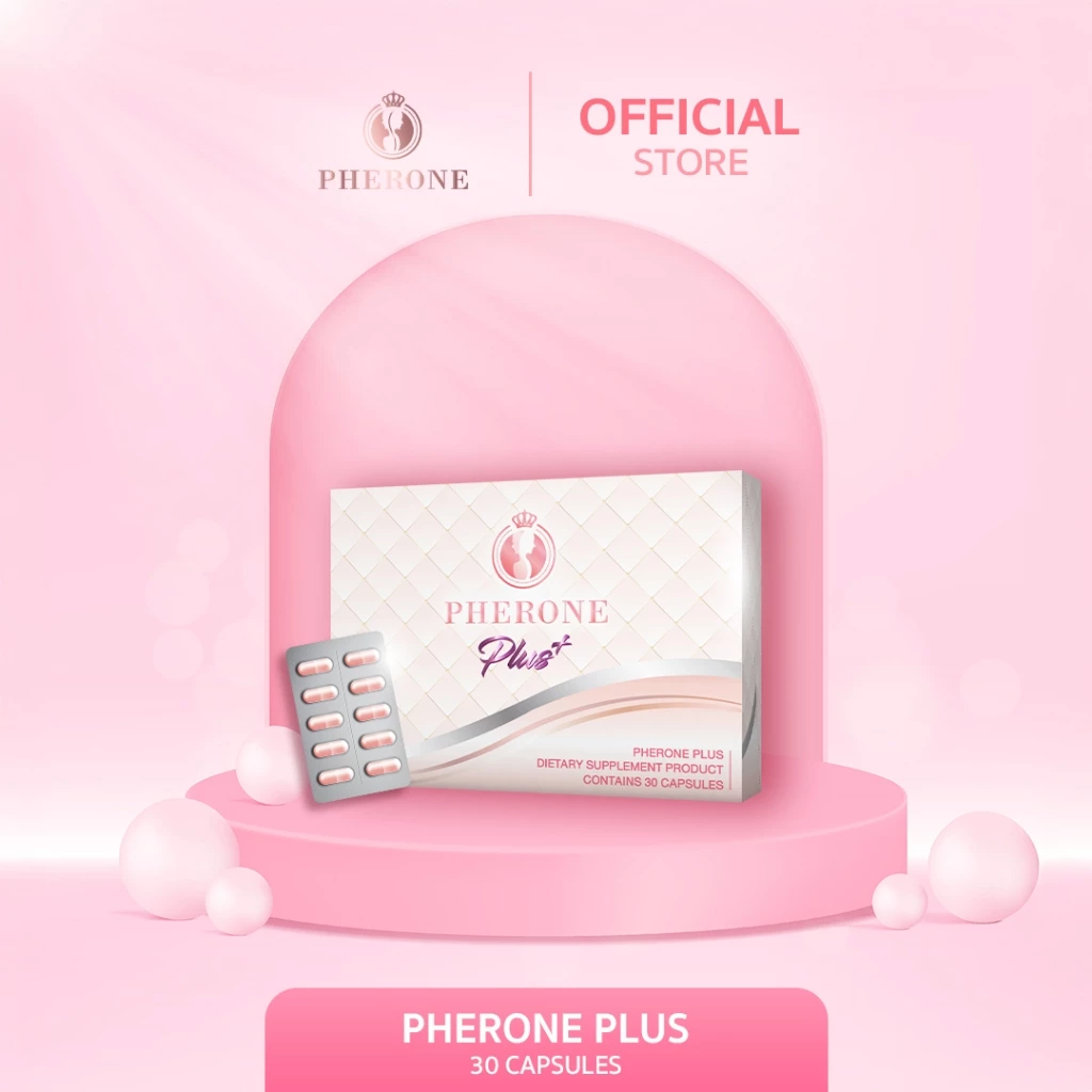 Pherone Plus (30 แคปซูล) 1 กล่องใหญ่