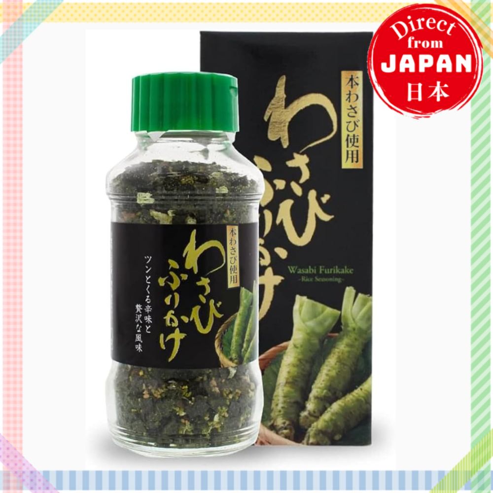 วาซาบิโรยหน้า/เครื่องปรุงรสข้าว/ฟุริคาเคะ 72g 【ตรงจากประเทศญี่ปุ่น】