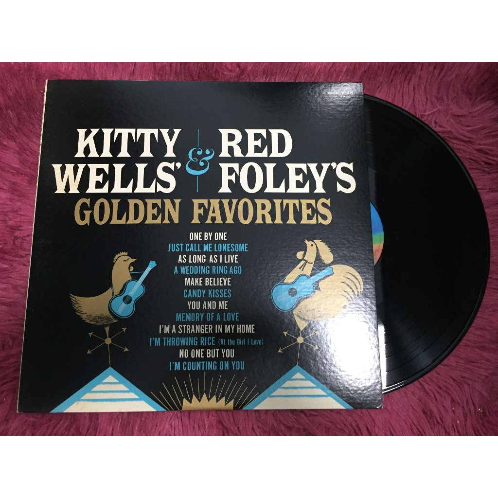Kitty Wells & Red Foley – Kitty Wells'  ขนาด 12 นิ้ว LP A144