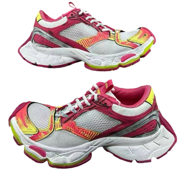 Balenciaga Stapler Collection Retro casual sports running shoes Unisex 1014
