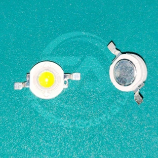 หลอด LED ลูกปัด 3V 1W แสง white (6500K) สำหรับงานอิเล็กทรอนิกส์ โซล่าเซลล์ โคมไฟ ไฟคาดหัว หรือ DIY