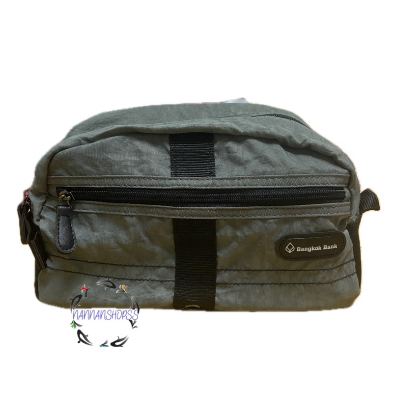 กระเป๋าใส่ของ จุกจิก ธนาคารกรุงเทพ Bualuang Bangkok Bank BBL ของที่ระลึก ของสะสม กระเป๋า