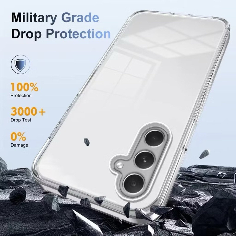 เคสขอบนิ่มใส Vivo Y20 Y22 Y22s Y27/Y27s(5G) Y28(5G) Y35 Y36 Y78(5G) Y100 V29E Y18(4G) Y28s(5G) Y28(4