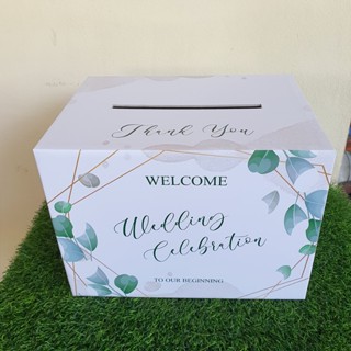 กล่องเล็กใส่ซองแต่งงาน กล่องขนาด22x29x21cm (กล่องกระดาษแข็ง)…