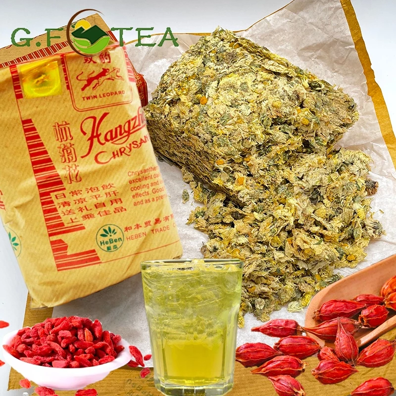 ดอกเก๊กฮวย อย่างดีหอมมาก ตราเสือ 500g 金豹 菊花 เกรด A โกจิเบอร์รี่ เก๋ากี้ หล่อฮังก้วยลูก 罗汉果 枸杞 黄栀子菊花果 Chrysanthemum tea