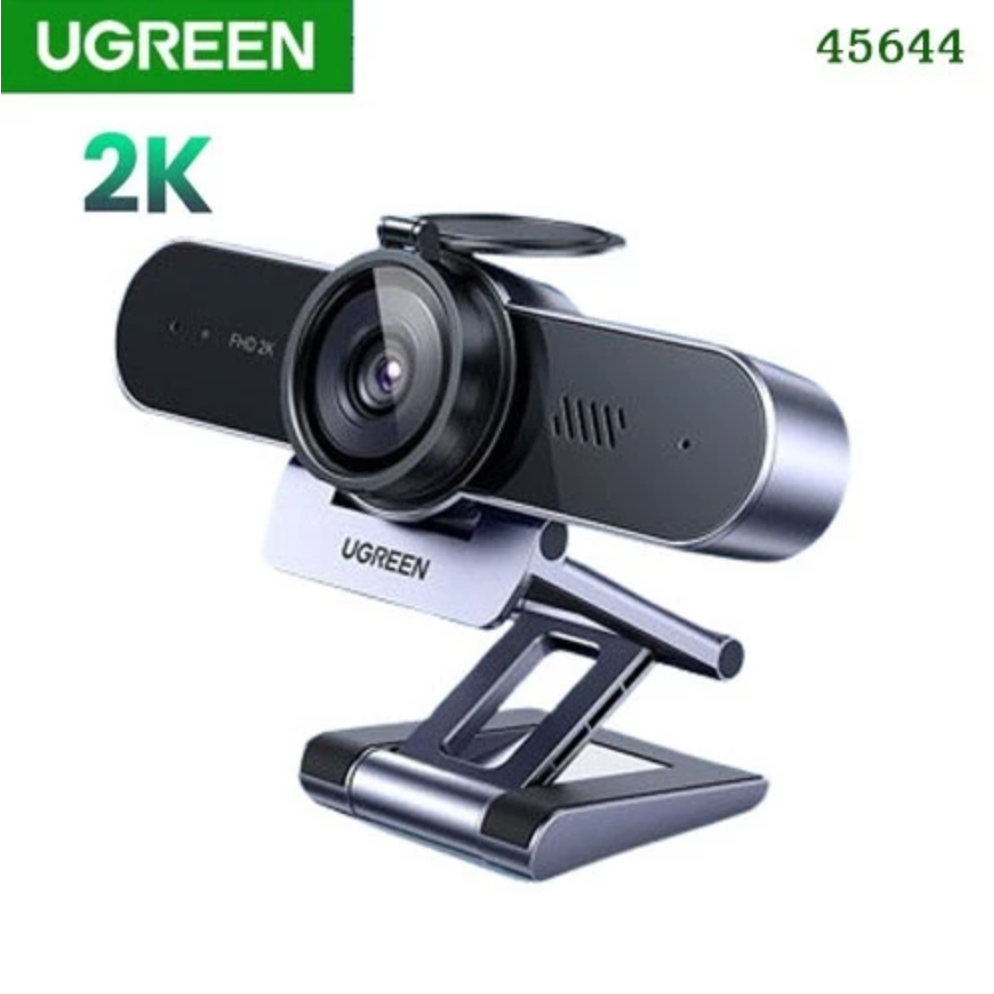 พร้อมส่ง UGREEN 45644 USB Webcam 2K HD Mini Webcam For Laptop Computer Web Camera Dual Microphones W