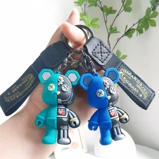 พวงกุญแจหมีหุ่นยนต์ keychains bear รูปหมี ห้อยกระเป๋า ของเล่นของขวญ หลายสี ของเล่นของขวญ