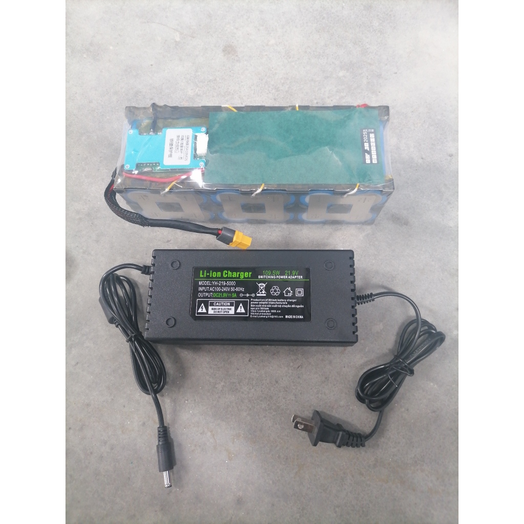 【Hygge】แบตเตอรี่ลิเธียมฟอสเฟต 32650 6S 2P ขนาด 12,000  mAh  19 - 21 V พร้อมสายชาร์ท แบตลำโพงบลูทูธ diy , โซล่าเซลล์ - รูปที่ 2