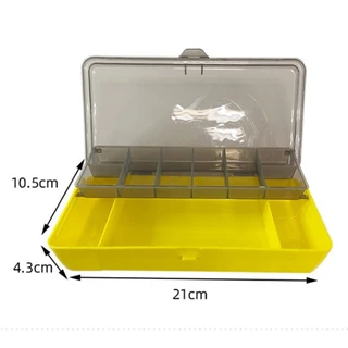 อุปกรณ์ ตกปลา กล่อง กล่องตกปลา ใส่ เหยื่อ ปลอม 2 ชั้น Fishing Box