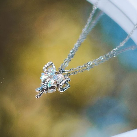 RetsCo สร้อยคอ Stainless - ' Nifty Wispy'b '