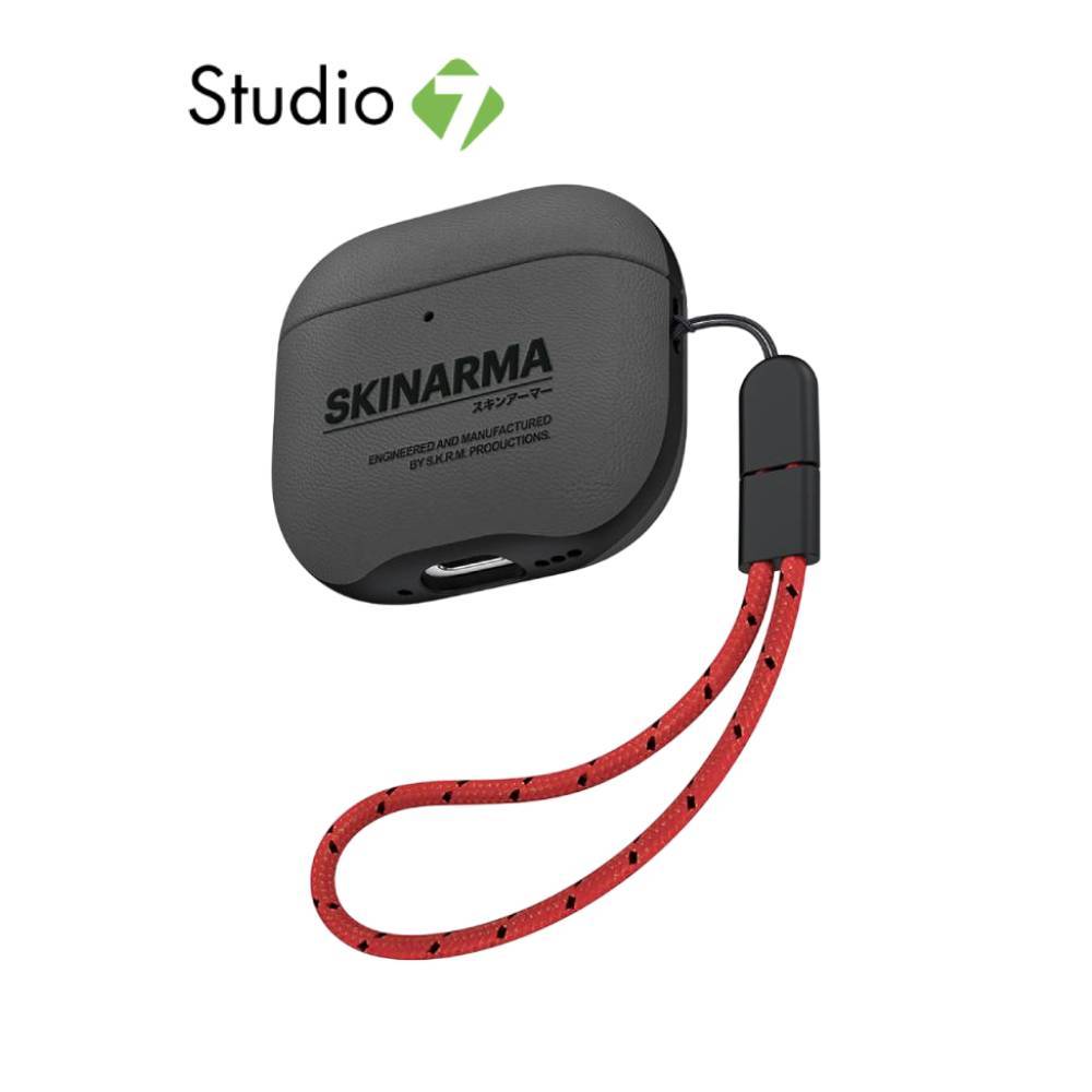 เคส Skinarma AirPods 4 SPUNK Pewter Green by Studio7