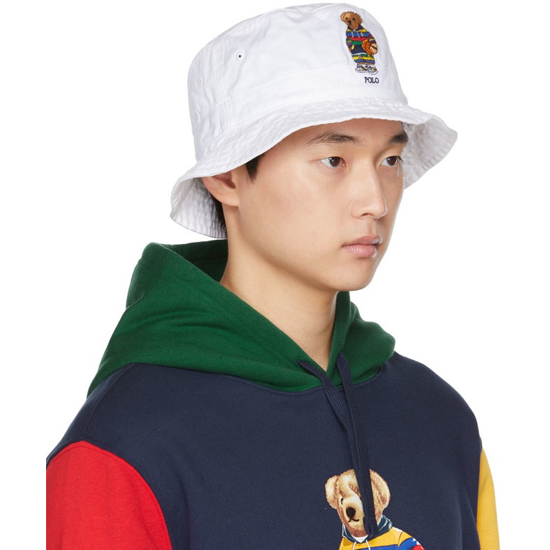 หมวก POLO แท้  BEAR BUCKET HAT
