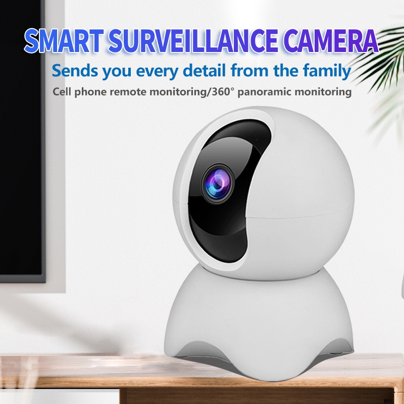 iCam365 สมาร์ทกล้อง HD 5 ล้านไร้สายบ้าน WiFi กล้อง - สามารถหมุนได้ 360 องศา  รับประกันหนึ่งปี