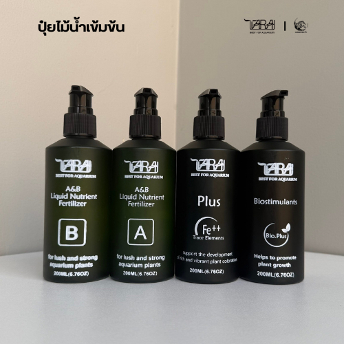 ปุ๋ยไม้น้ำ Tara ครบ Set 4 อย่าง