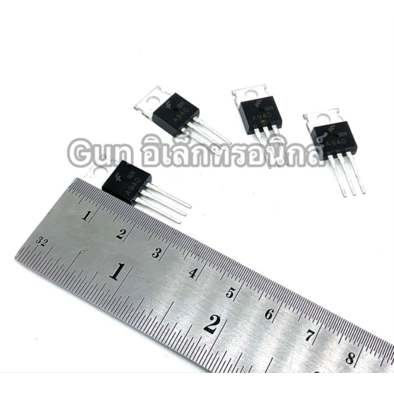 ทรานซิสเตอร์ A940 2SA940 TO-220ทรานซิสเตอร์ 150V 1.5A PNP (แพ็ค1ตัว)