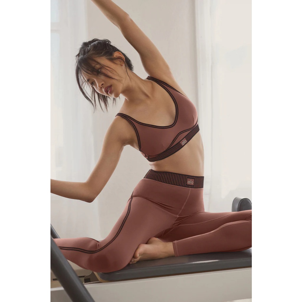 ชุดโยคะ ชุดพิลาทิส  yoga set Pilates set AIRLIFT HIGH-WAIST