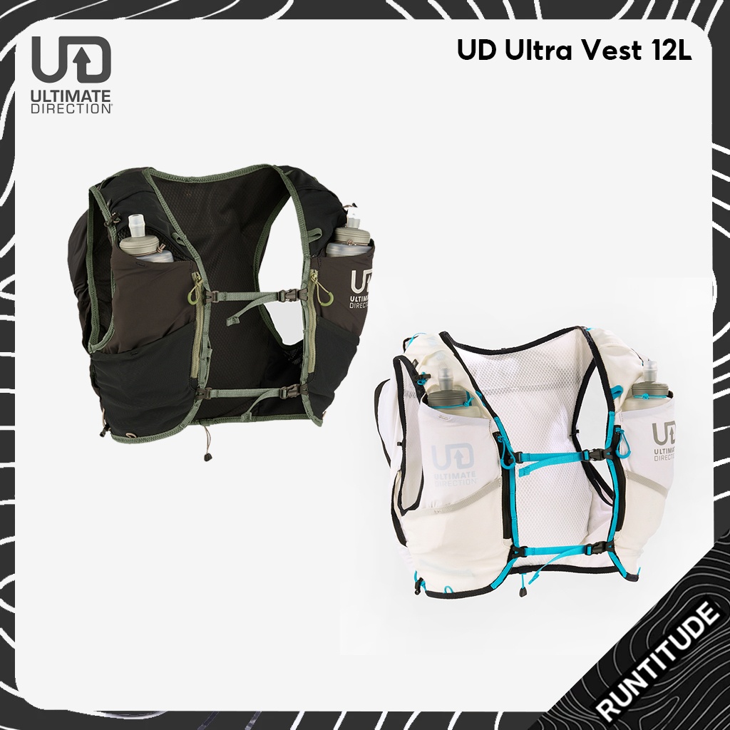 UD ULTRA VEST 12L เป้น้ำ ขนาด 12 ลิตร Unisex เป้วิ่งเทรล เป้วิ่ง เป้เดินป่า