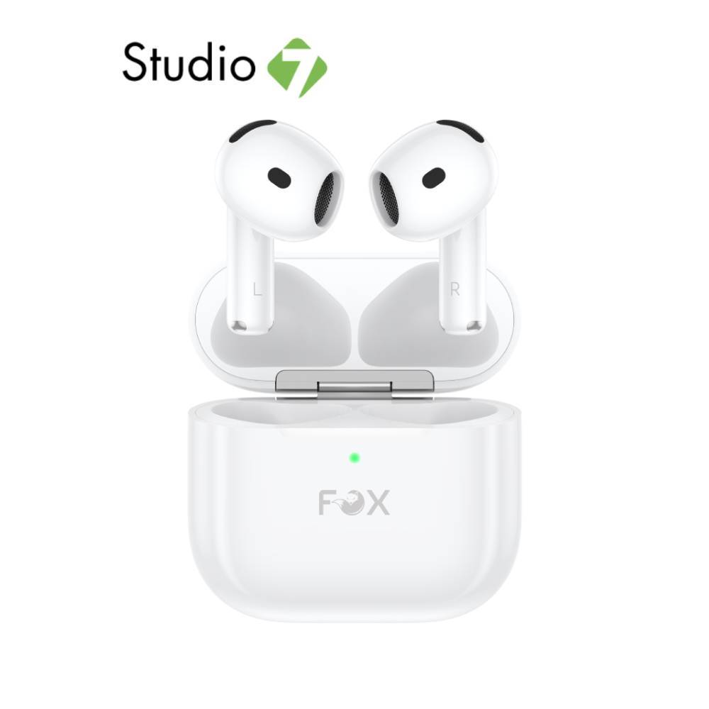 หูฟังไร้สาย FOX TWS G4 ANC BT-04 White by Studio7