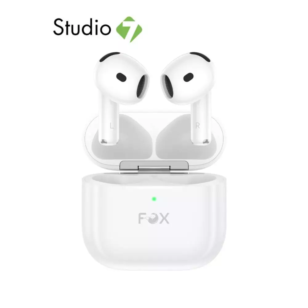หูฟังไร้สาย FOX TWS G4 ANC BT-04 White by Studio7