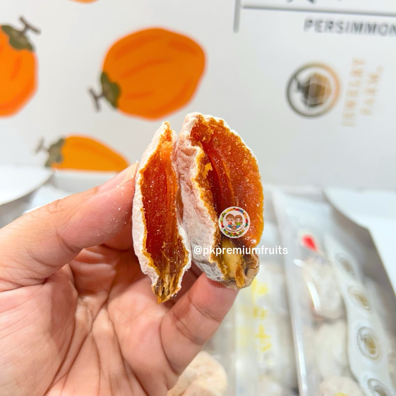 🇹🇭 พร้อมส่งแช่เย็น🇹🇭 🎌🍅 พลับกึ่งแห้งญี่ปุ่นแท้ อิชิดะ ยกลัง 5 แพ็คx150g.