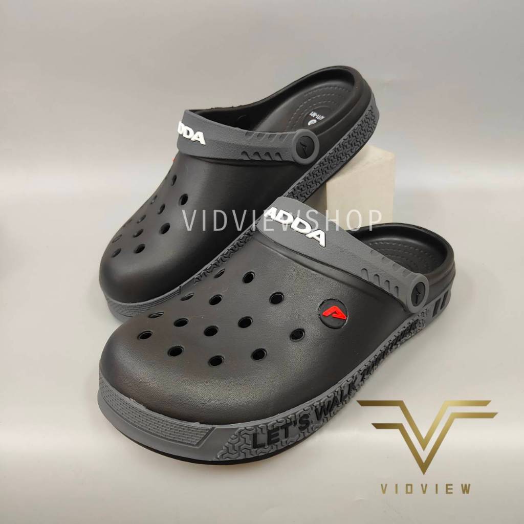VIDVIEW !!ลดสนั่น!! รองเท้าหัวโต ชาย Adda 55U11 ใส่สบาย พื้นนิ่ม ไซส์ 40-45 ยี่ห้อแอ๊ดด้า