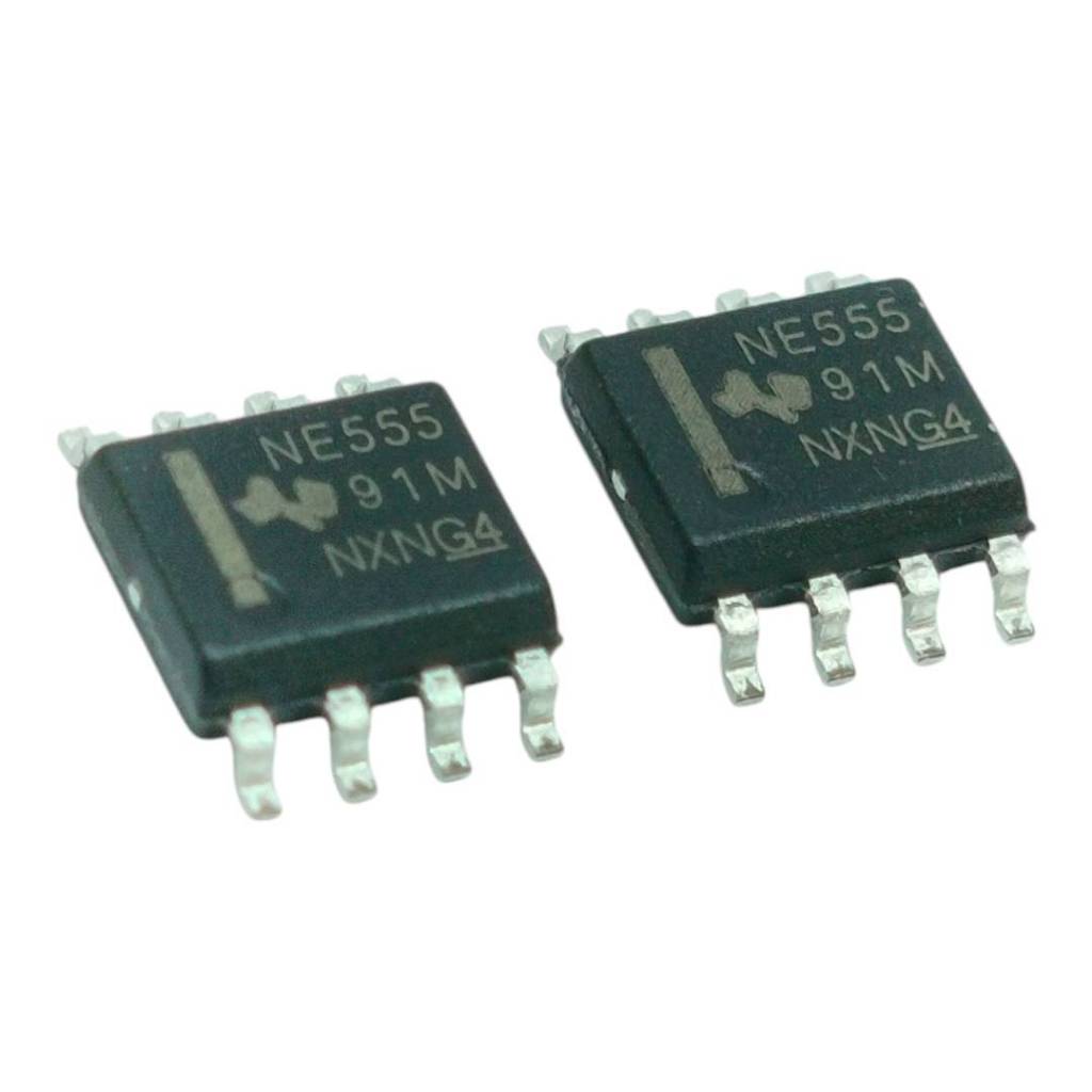 2ชิ้น ไอซี NE555  SOP8 NE555 SMD  IC  Timer