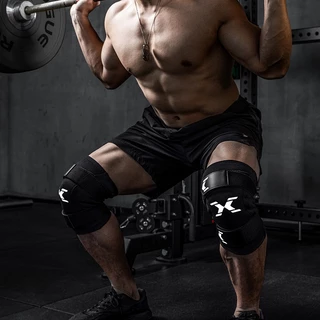 FITTERGEAR : WEIGHT LIFTING KNEE SLEEVES(PRO) สนับเข่าออกกำลังกายแบบพันรัด สำหรับเวทเทรนนิ่ง
