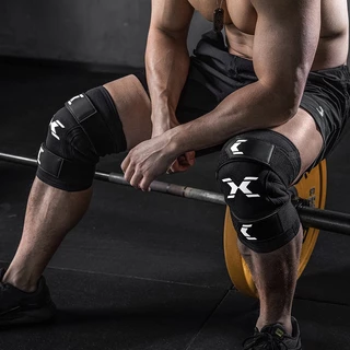 FITTERGEAR : WEIGHT LIFTING KNEE SLEEVES(PRO) สนับเข่าออกกำลังกายแบบพันรัด สำหรับเวทเทรนนิ่ง