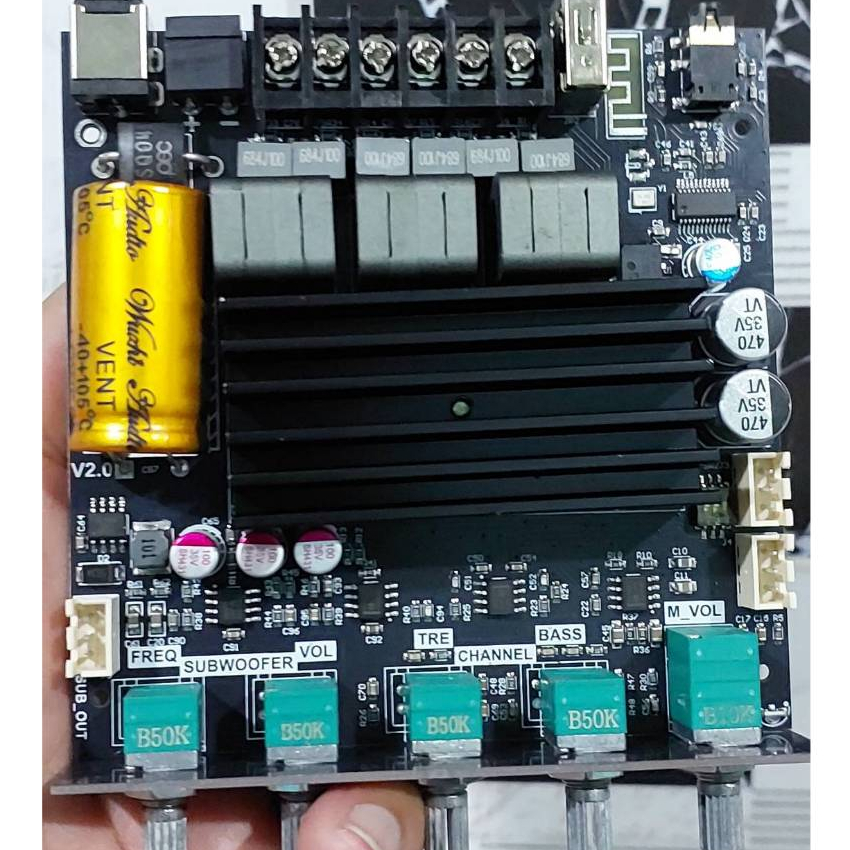 ST21แท้400Wระบบ2.1wuzhi audio 100+100+200w12-30vDC(ส่งด่วน)