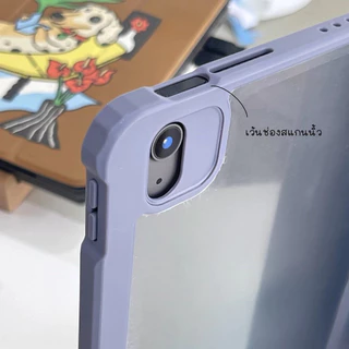 smart case for 10.2 gen9/8/7 gen5/6 เคส mini6 เคสไอแพด Air5 Air4 10.9 gen10 gen11 2025 หลังใสชาร์จปากกาในช่องใส่ปากกาได้