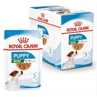 Royal Canin Mini Dog Pouch🐶โรยัล คานิน อาหารเปียก สุนัขพันธุ์เล็ก 85g