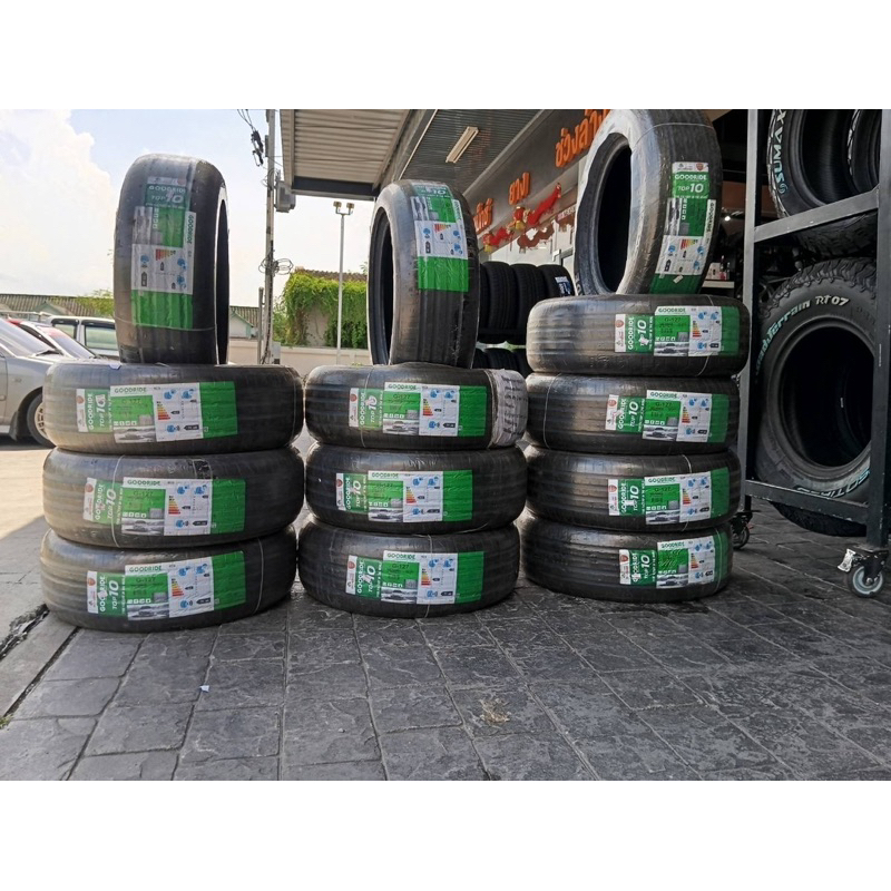 ยางคุณภาพ Goodride 195/55-15 185/60-15 ปี24 นุ่ม เงียบ ทนทาน ราคาต่อสี่เส้น ครบจบ
