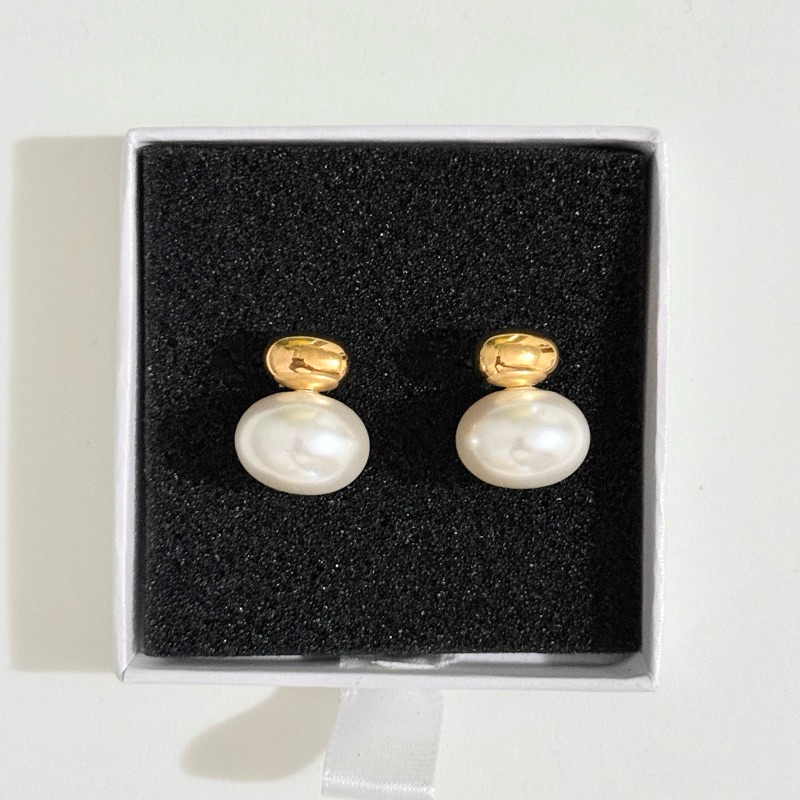 Eclat - Baby Pearl Earrings ต่างหูไข่มุข