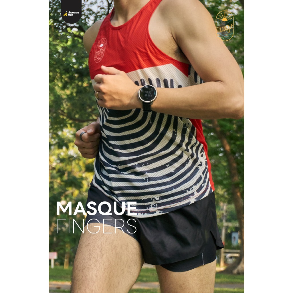 Masque & 17:09 Tank Top เสื้อวิ่งกีฬา เสื้อกล้าม Bananarun