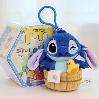 พร้อมส่ง (จุ่ม) พวงกุญแจ Stitch Disney Version 2 สุ่ม 1 กล่อง มี 6 แบบให้สะสม