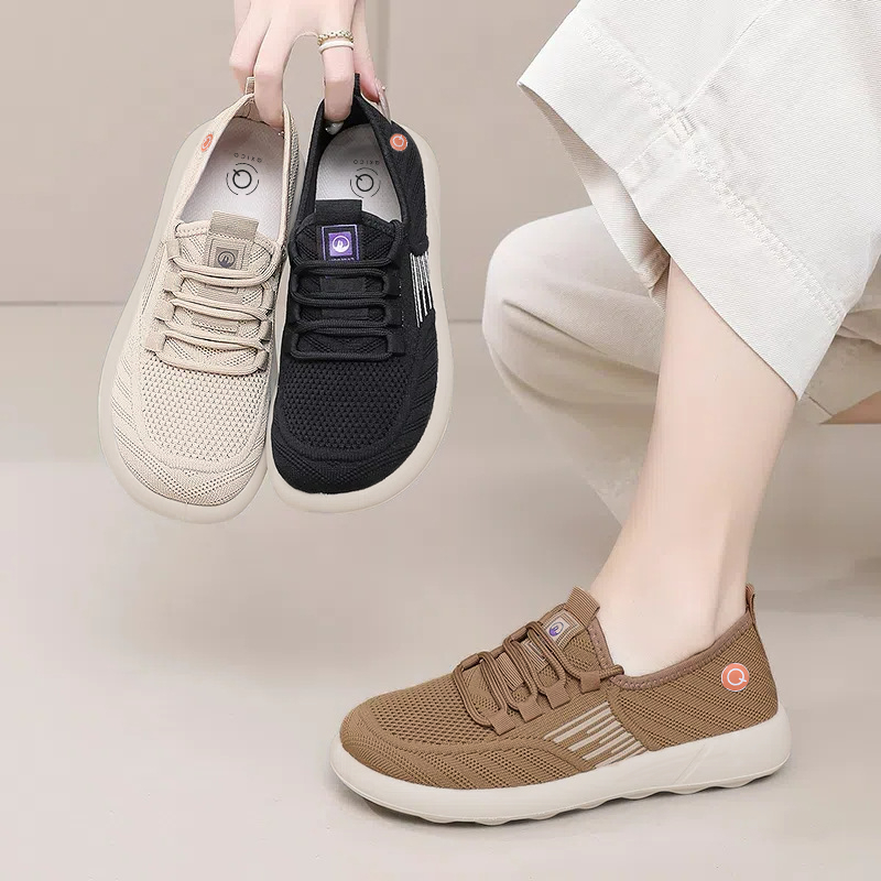 Qxico รุ่น QZ216 (แถมถุงผ้าแบรนด์) มาใหม่ รองเท้าผ้าใบเพื่อสุขภาพ พื้นนุ่ม ใส่สบาย