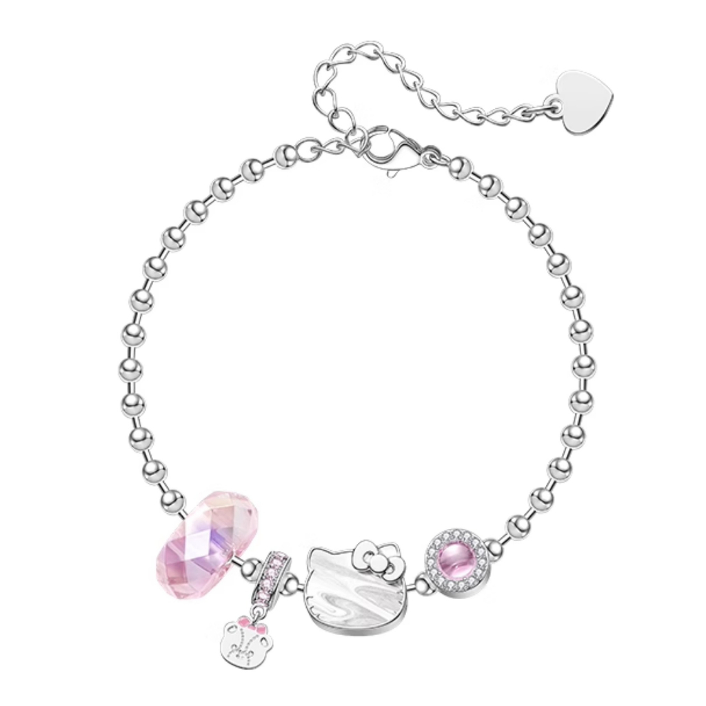 ZGO x Sanrio Kuromi - สร้อยข้อมือคิตตี้ ลิขสิทธิ์แท้พร้อมกล่อง