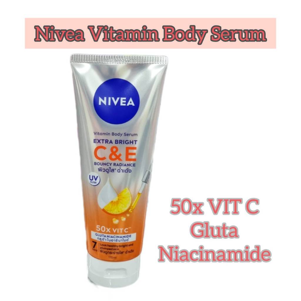 nivea extra bright C&E vitamin lotion
