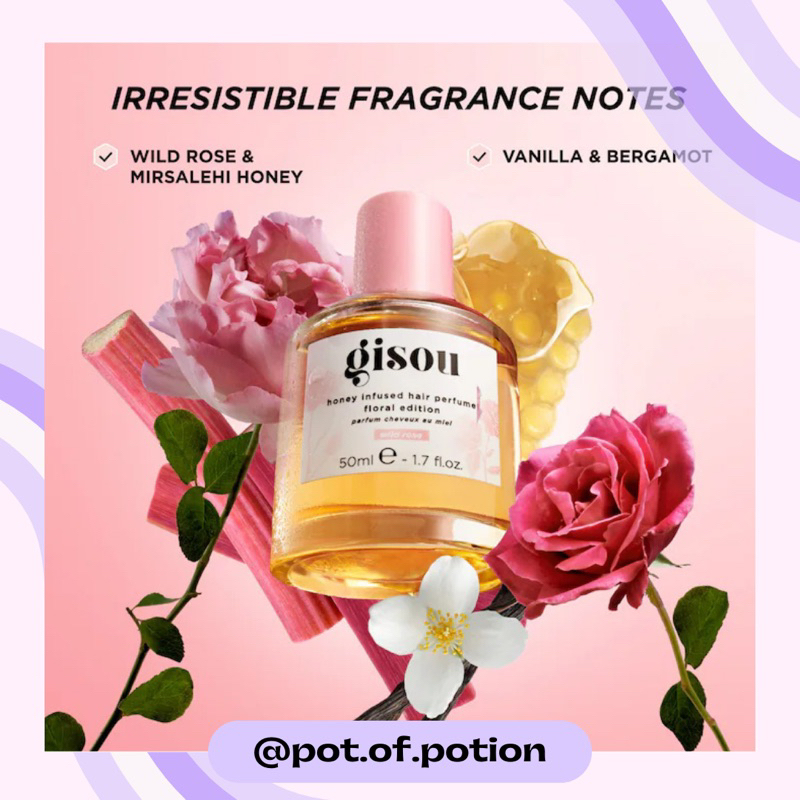 พร้อมส่ง Gisou — Honey Infused Hair Perfume รูปที่ 6