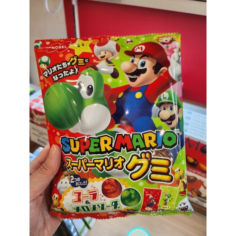 กัมมี่ ซุปเปอร์มาริโอ้ สุดน่ารักจากญี่ปุ่น เยลลี่ Nobel Super Mario ขนาด 85g ราคา ถูกที่สุด ดีลบีเคเค แกลเลอรีภาพที่ 2