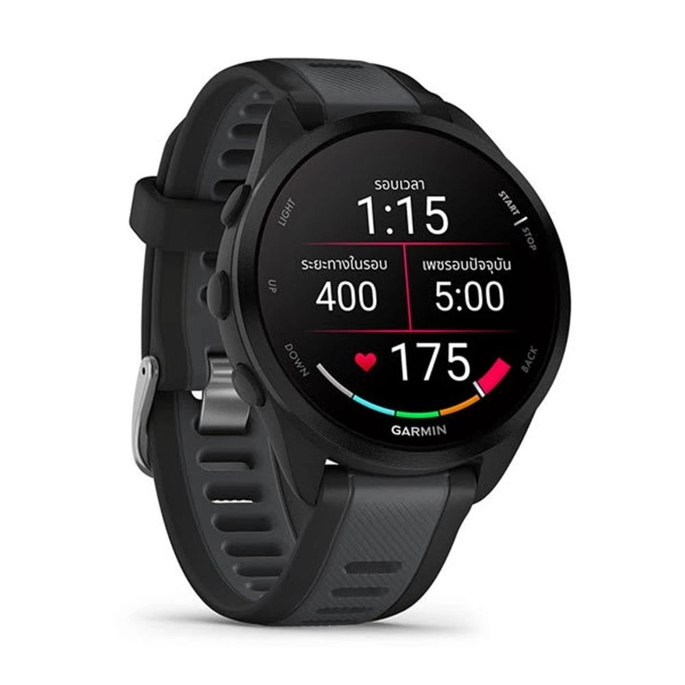 GARMIN Smart Watch FORERUNNER 165 (Black/Slate) - A0164462 thumbnail 4