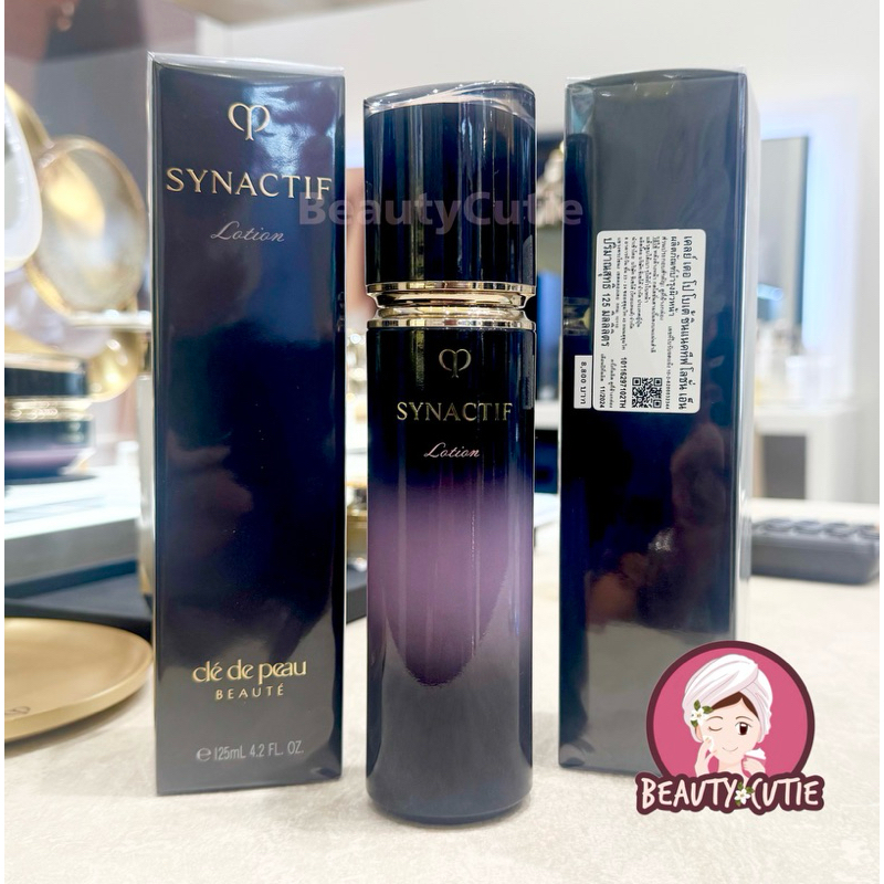 🌟โลชั่นบำรุงผิว Cle De Peau Beaute Synactif Lotion 125 ml ผลิตปี 2025🌟ป้ายห้าง แท้💯 จาก Central