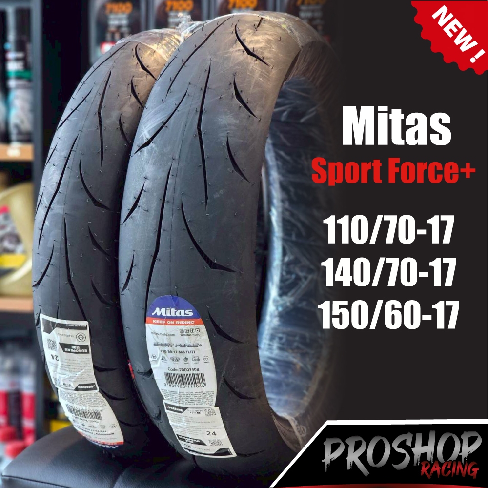 ยาง Mitas Sport Force + ขอบ 17  สำหรับ Ninja300 Ninja400 CBR150R CBR300 R3 MT15