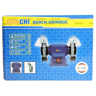 BONCHI มอเตอร์หินเจียรตั้งโต๊ะ ขนาด 6 นิ้ว รุ่น BC-1206 มอเตอร์หินไฟ
