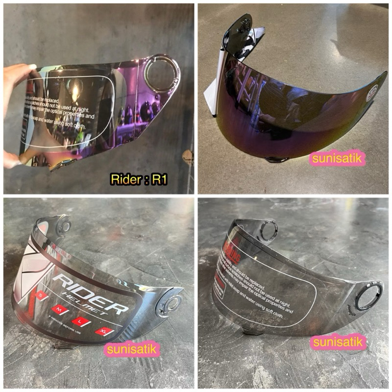 กระจกหมวกกันน็อค Rider หลายรุ่น